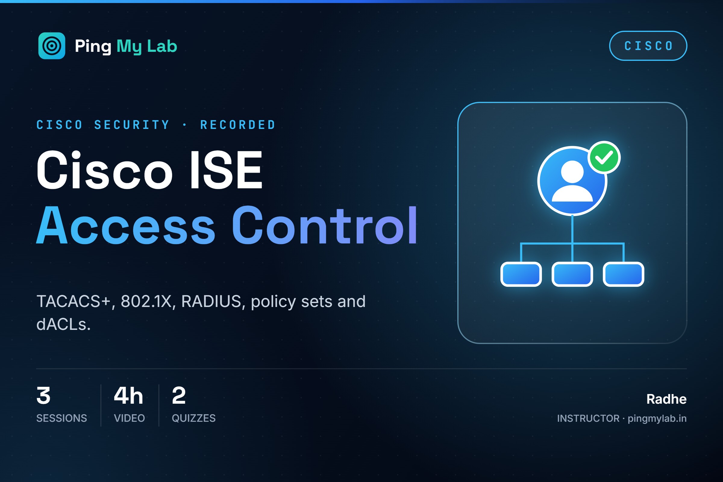 Cisco ISE Course Cover